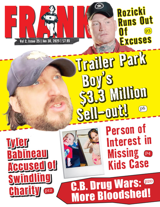 Vol 2 Issue 25 - Frank Magazine Nova Scotia Edition, Electronic Download (PDF)