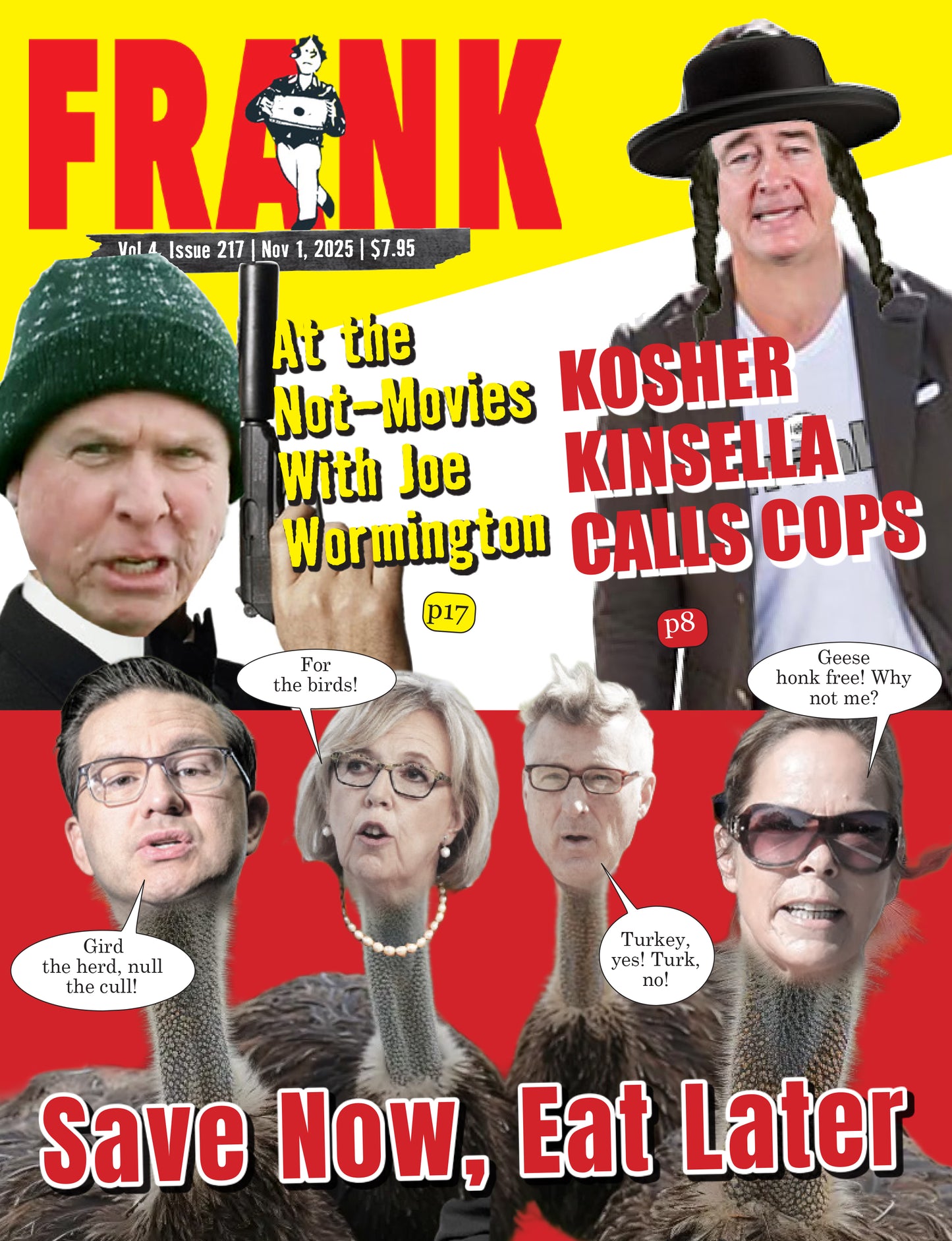 Vol 4 Issue 217 - Frank Magazine National Edition, Electronic Download (PDF)