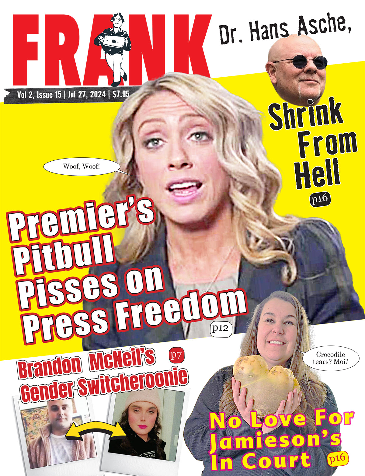 Vol 2 Issue 15 - Frank Magazine Nova Scotia Edition, Electronic Download (PDF)