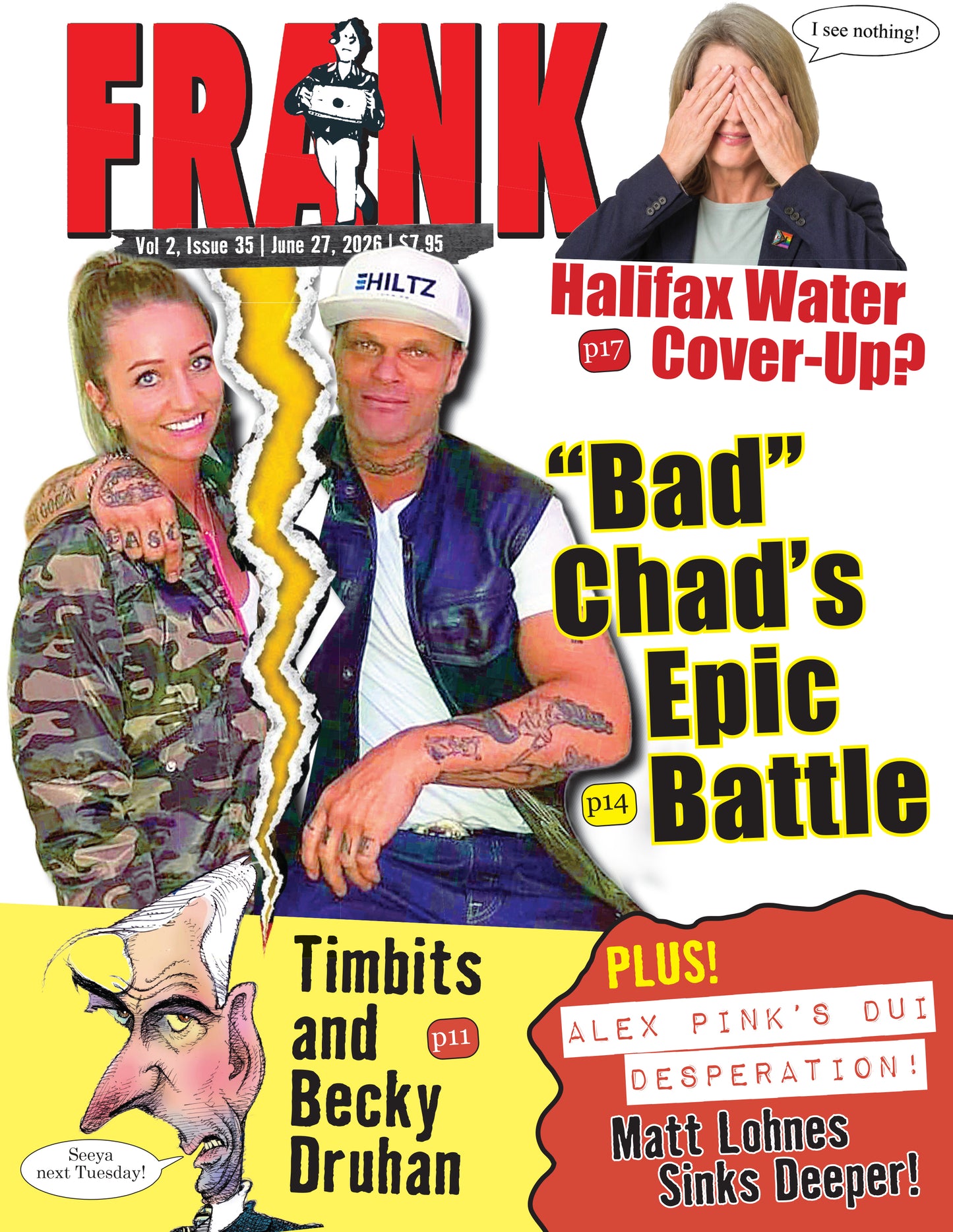 Vol 2 Issue 35 - Frank Magazine Nova Scotia Edition, Electronic Download (PDF)