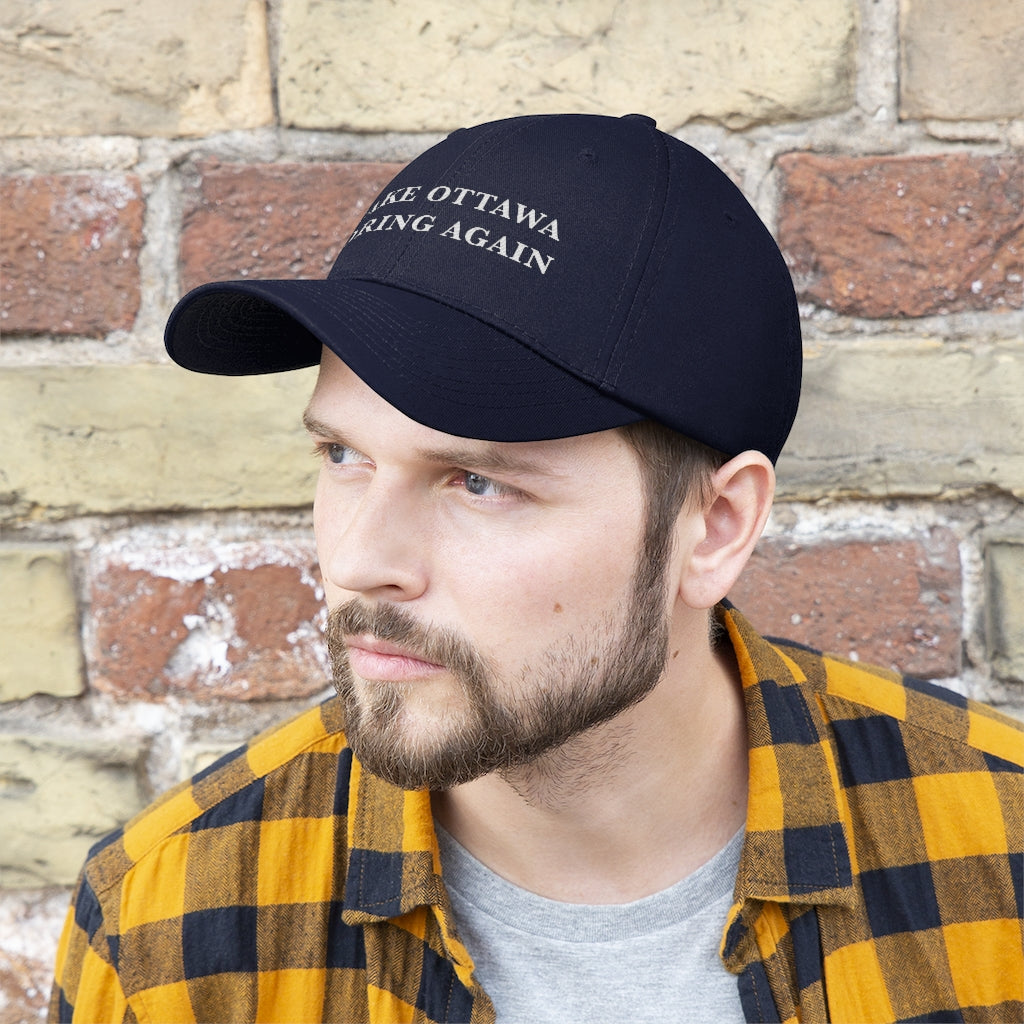 Make Ottawa Boring Again Unisex Twill Hat