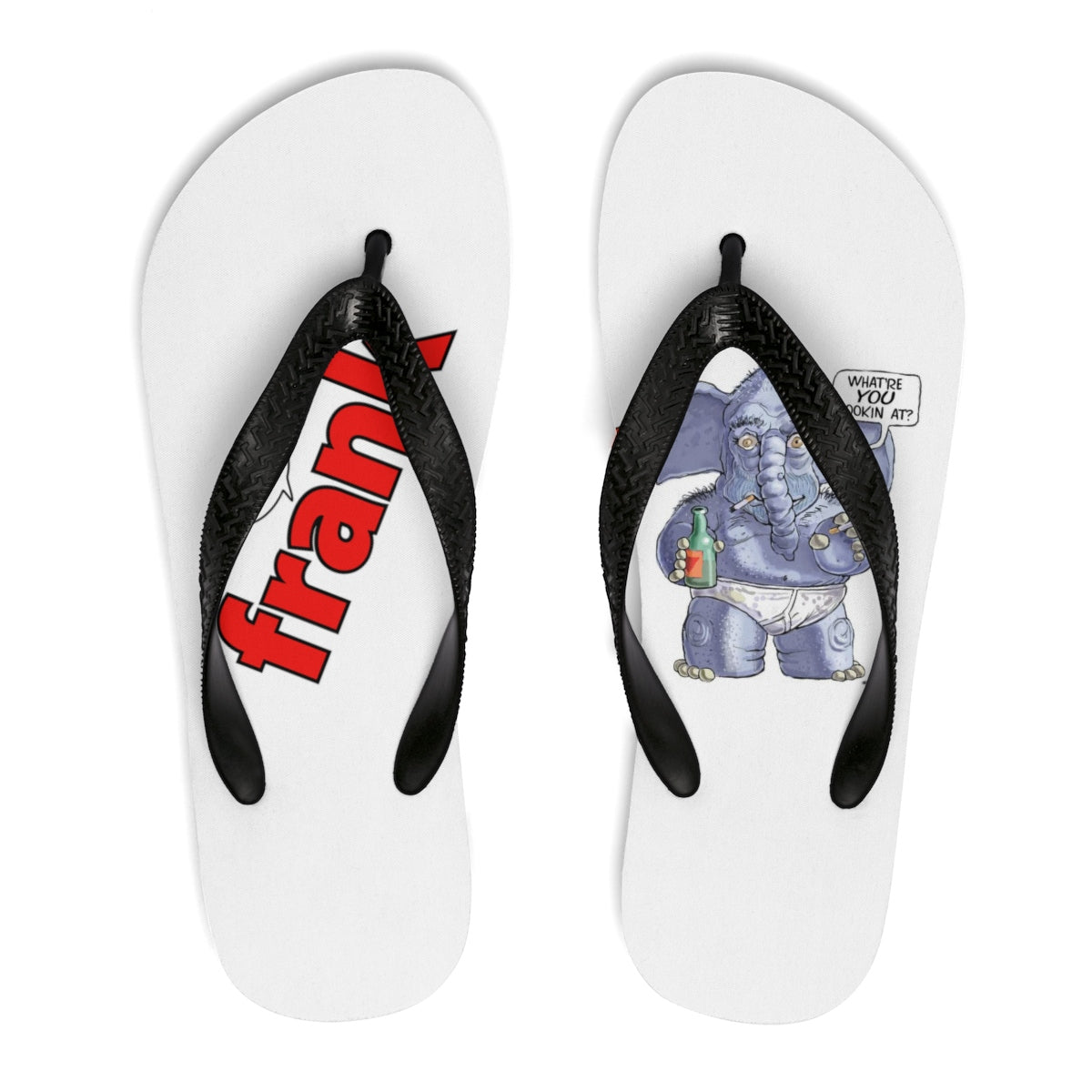 Elmer the Elephant Unisex Flip-Flops