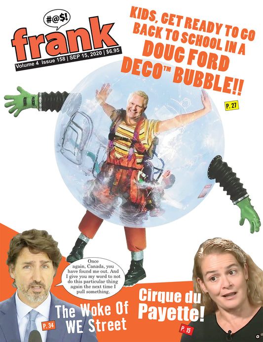 Vol 4, Issue 158 - Frank Magazine National Edition, Electronic Download (PDF)