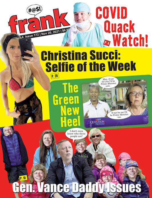 Vol 4, Issue 172 - Frank Magazine National Edition, Electronic Download (PDF)