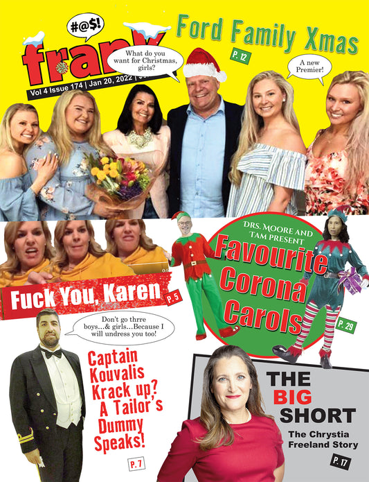 Vol 4, Issue 174 - Frank Magazine National Edition, Electronic Download (PDF)